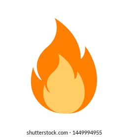 Fire flame logo vector illustration design template. vector fire flames sign illustration isolated. fire icon