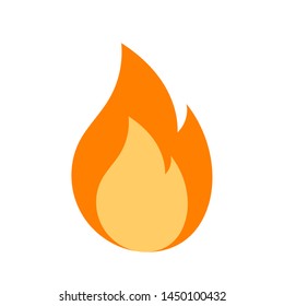 Fire flame logo vector illustration design template. vector fire flames sign illustration isolated. fire icon