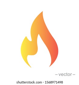 Fire flame logo vector illustration design template. vector fire flames sign illustration isolated. fire icon