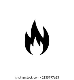 Brandflamme Logo, Vektorgrafik-Design-Vorlage. Feuerlöschsymbol