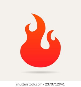 Fire flame logo vector illustration design template. vector fire flames sign illustration isolated. fire icon