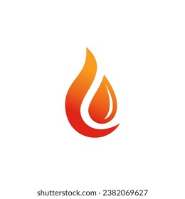 Fire flame logo vector illustration design template. vector fire flames sign illustration isolated. fire icon	
