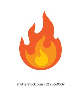 Fire flame Logo vector, Oil, gas and energy logo concept