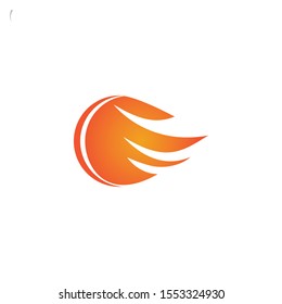 Fire flame Logo vector Template