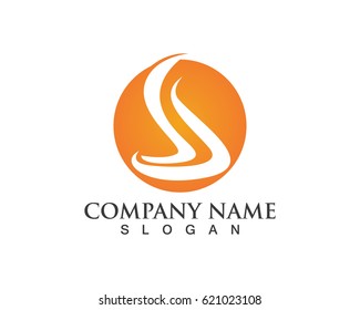 Fire flame logos