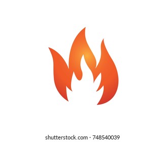 Fire Flame Logos Stock Vector (Royalty Free) 748540039 | Shutterstock