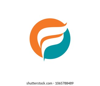 Fire flame nature logo and symbols icons template
