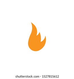 Fire flame nature logo and symbols icons template