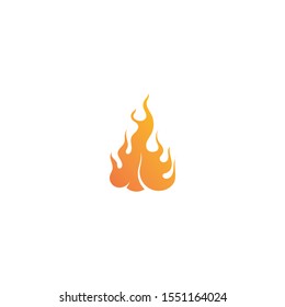 Fire flame nature logo and symbols icons template