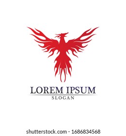 Fire flame nature logo and symbols icons template