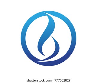 Fire flame nature logo and symbols icons template