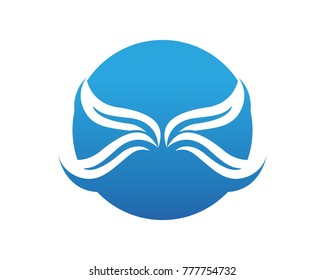 Fire flame nature logo and symbols icons template
