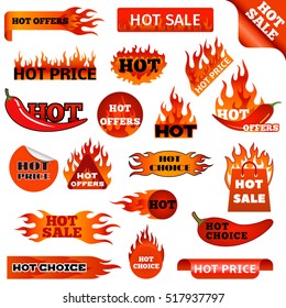Fire and flame sale clearance vector illustration