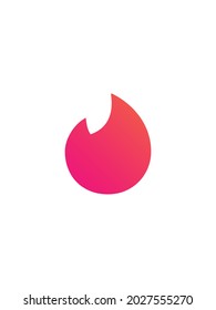 Plantilla de diseño del logotipo en forma de llama de fuego.