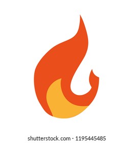 fire flame sticker icon