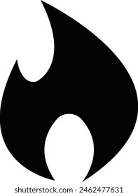 Fire Flame Vector Icons Set