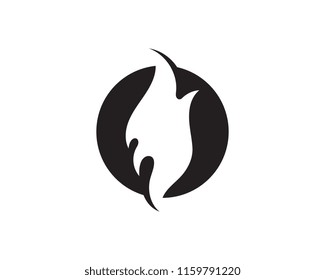 Fire flame vector illustration design template