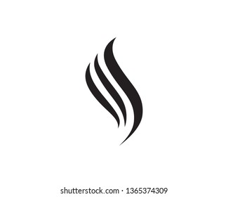 Fire flame vector illustration design template