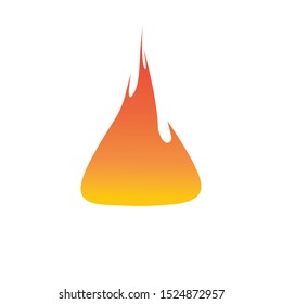 Fire flame vector illustration design template