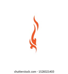 Fire flame vector illustration design template