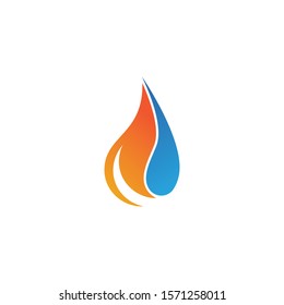 Fire flame vector illustration design template