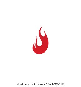 Fire flame vector illustration design template