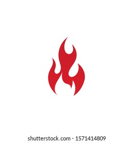 Fire flame vector illustration design template