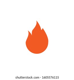 Fire flame vector illustration design template