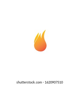 Fire flame vector illustration design template