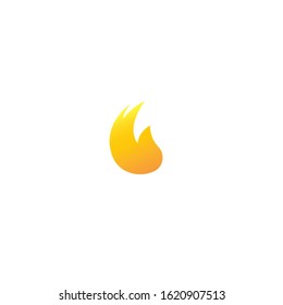 Fire flame vector illustration design template
