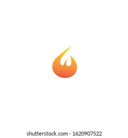 Fire flame vector illustration design template