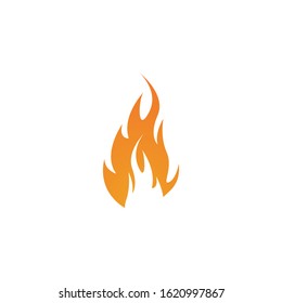 Fire flame vector illustration design template