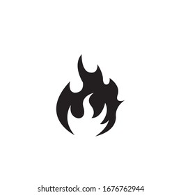 Fire flame vector illustration design template