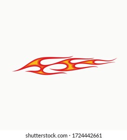 Fire flame vector illustration design template