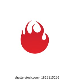 Fire flame vector illustration design