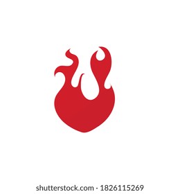 Fire flame vector illustration design