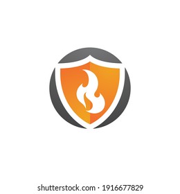 Fire flame vector illustration design template