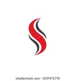 Fire flame vector illustration design template