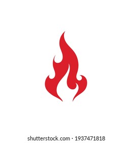 Fire flame vector illustration design template