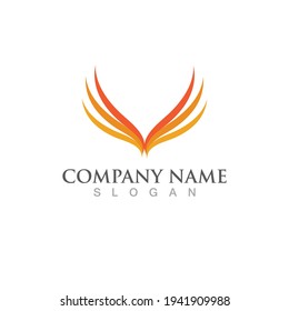 Fire flame vector illustration design template