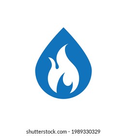 Fire flame vector illustration design template