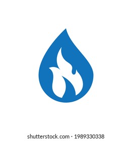 Fire flame vector illustration design template