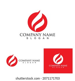 Fire flame vector illustration design template