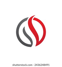 Fire flame vector illustration design template