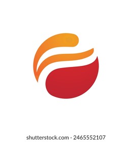 Fire flame vector illustration design template
