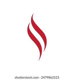 Fire flame vector illustration design template