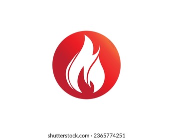 fire flame vector logo design. fire logo. flame logo design inspiration. fire flame logo icon design template element