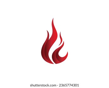 fire flame vector logo design. fire logo. flame logo design inspiration. fire flame logo icon design template element
