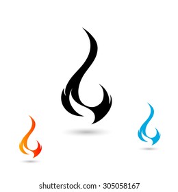 Fire flames.