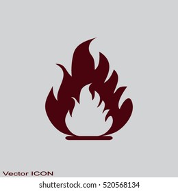 Fire flames